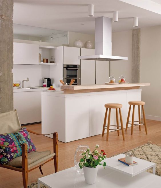 Open-space: 6 idee per dividere cucina e soggiorno