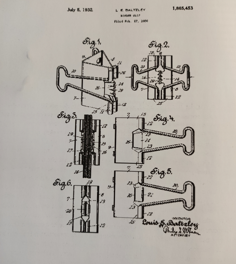 Elementi di design: molletta fermacarte