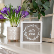 Decorate home in spring